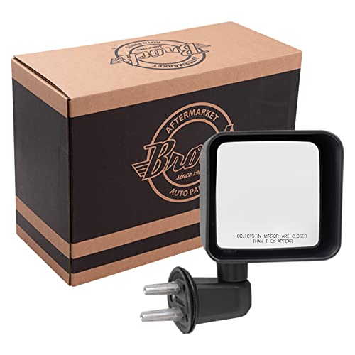 Manual Mirror for 2007-2017 Wrangler for 2018 Wrangler JK 55077966AH Right CH1321271 by Brock - Used condition - US$31.76