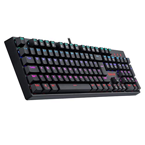 Teclado Mecânico Gamer Redragon Surara Pro, RGB, Switch Redragon Optical Blue, ABNT2 - K582RGB-PRO