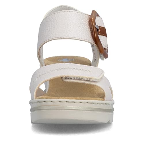 Sandales de marche Rieker Rose 67476 légères et design anti-stress - 6