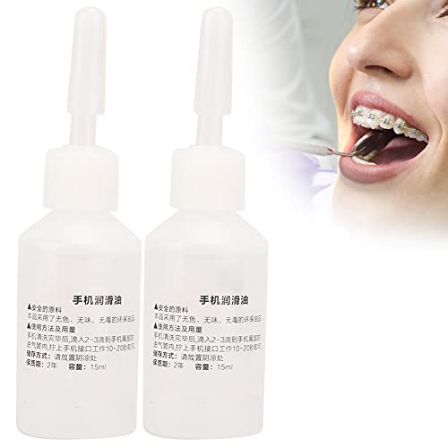 Image of 2pcs Handpiece Lubricant Lube Oil for Dentist Handpiece Accessory