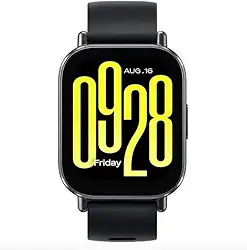 Smartwatch Redmi Watch 5 Active A Prova Dagua, Resistente a impactos, GPS, Tela Amoled, Bateria 18 dias, 200+ Mostradores, 140+ modos esportivos (preto)