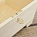 Creative Deco Cierre Dorado + Una Llave Extra Estuche | 40 x...