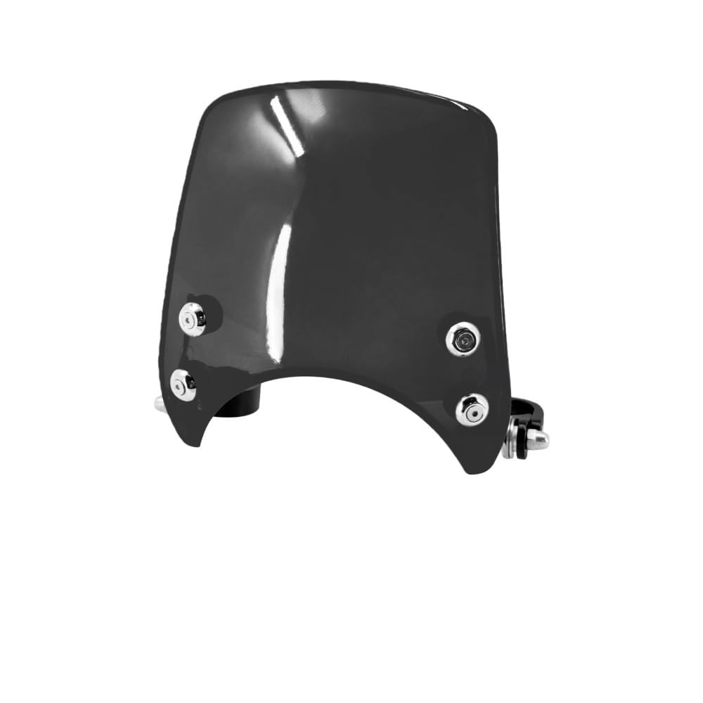 Extension Bulle Pare-Brise Réglable pour Moto pour Sportster XL 1200 883 72 48 Iron (à Partir De 2004), Diamètre 39-41 Mm