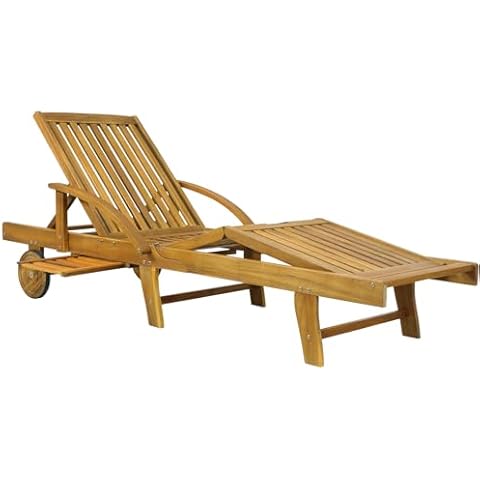 Casaria Chaise Longue Tami Sun Cover