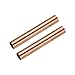 Copper Round Tube, 29mm OD 1mm Wall Thickness 100mm Length Straight Pipe Tubing 2 Pcs (Color : Copper, Size : 12mm x 1mm x 200mm)