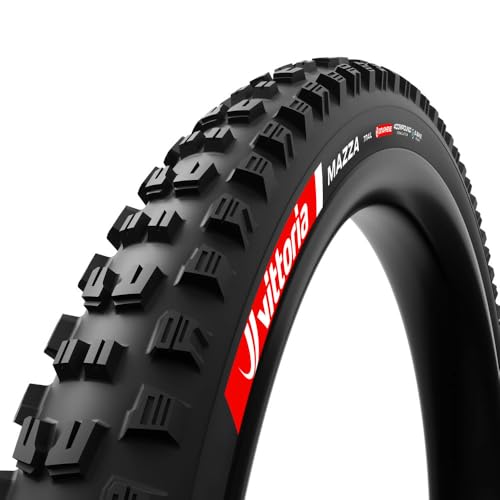 Vittoria Mazza Trail 29x2.4 Tubeless Ready Mountain Bike Tire - Technical Trail Tread, 4C Graphene, Black Sidewall