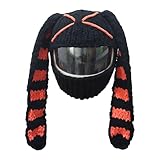 伸縮性のあるアクリルニットヘルメットカバー バイクに最適 スキー アウトドアアクティビティ 防風保護 耐久性 ヘルメットスクラッチプロテクター