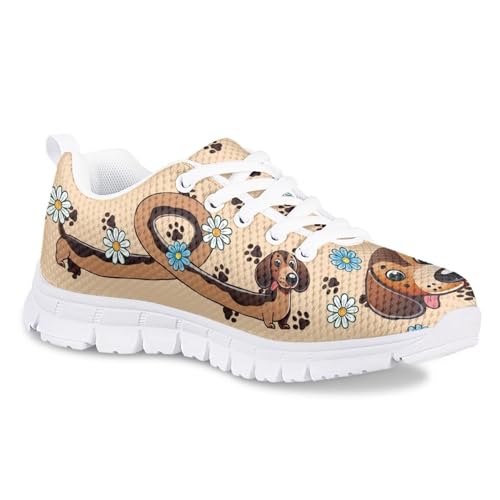 Kids Lightweight Breathable Sneakers Tennis Shoes for Boys Girls Casual Cozy Shockproof and Non-Slip Mesh Shoes for Gym US Little Kid 11-13 Big Kid 1-5 White Sole