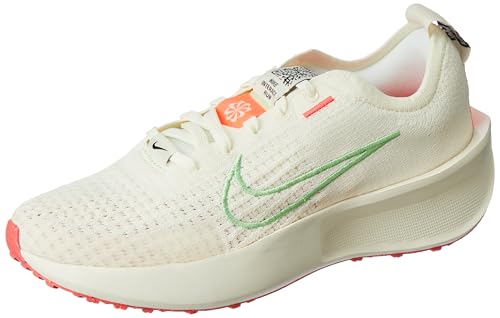 Nike Interact Run - Women's (FD2292-106, Green/Pink/Beige)