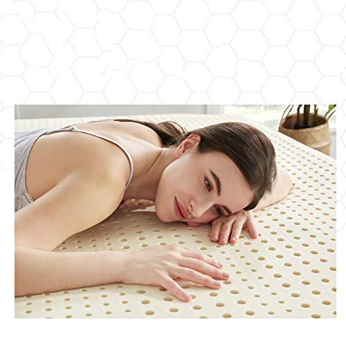 RIVILA Warme Matratze, Latexmatratze – 80% Naturlatex – 7 Stützzonen – hohe Elastizität und Kompression, weich und bequem, Stomata mit Wabenstruktur, 7-Zonen-Memory-Schaumstoffmatratze (10 cm, 180 – Bild 4