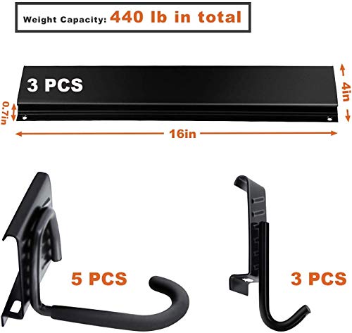 Wallmaster 15-Piece Garage Storage and Bike Rack System #TOP29