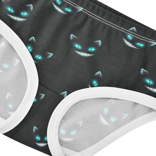 Girls Underwear Soft Cotton Cheshire Cat Texture Kids Panties in Sizes 2/3t, 4t, 5t, 6 and 84