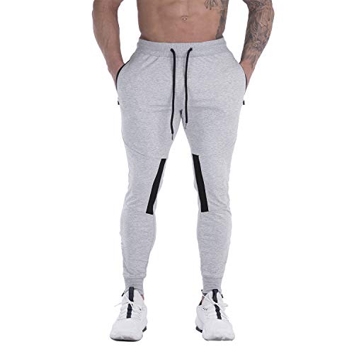 image for MAIKANONG Mens Tapered Joggers Basic Casual Gym Athletic Workout Bodyb