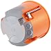 Produktbild f-tronic Hohlwand-Gerätedose, winddicht, 61 mm tief, 1 Stück, orange, E3700