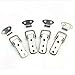 Generic 4 Set Stainless Spring Loaded Toggle Case Box Chest Trunk Latch Catch Clamp Clip