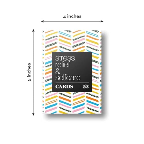 Allura & Arcia 52 Stress Less & Self Care Cards - Mindfulness & Meditation Exercises - Anxiety Relief & Relaxation - Image 3