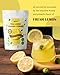 ORGFUN Original Lemon Powder, Freeze Dried Lemon Juice Powder, Great for Beverages, Smoothies, Baking 7.06 Oz