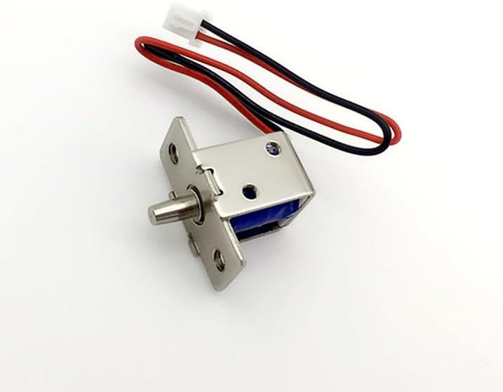 DC 12V Push Pull Solenoid 0.54A 4.5mm Stroke Open Frame Type Linear Motion Solenoid Electromagnet