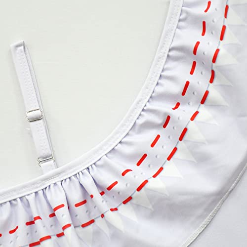 ND Girls Encanto Mirabel Swimsuit Luisa Isabela One Piece Bathing Suit Adjustable Strap Ruffle Swimwear3