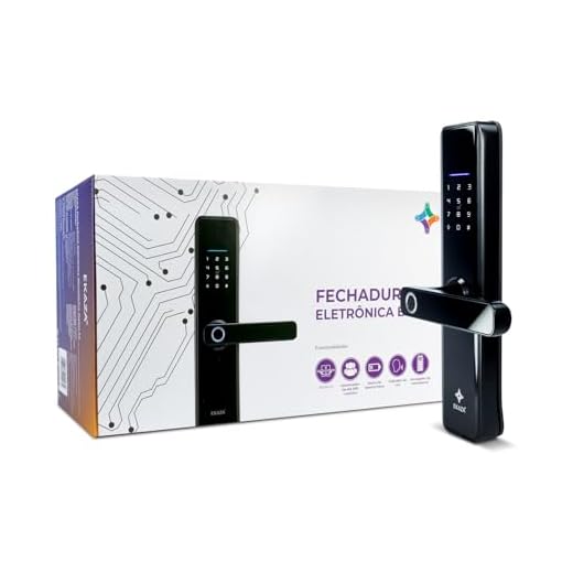 EKAZA Fechadura Digital Biométrica Inteligente com Senha, de Embutir, Uso Interno, Wi-fi PRO – T229