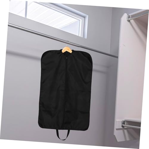 Gusseted Hanging Garment Bag for Hockey Jerseys and Clothing Dustproof and Breathable Storage for Closet and Travel Compact Foldable Design for4