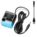 SP-400LV Cat Water Fountain Pump, VinDox USB Plug Replacement Pump Compatible with Drinkwell Ceramic, Butterfly, Seaside, Stainless Steel, 360 Plastic Pet Water Fountain (No USB Adapter)