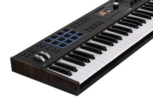 Image of Arturia KeyLab 61 mk3 Black - 61 Key USB MIDI Keyboard Controller with Analog Lab Pro Software Included