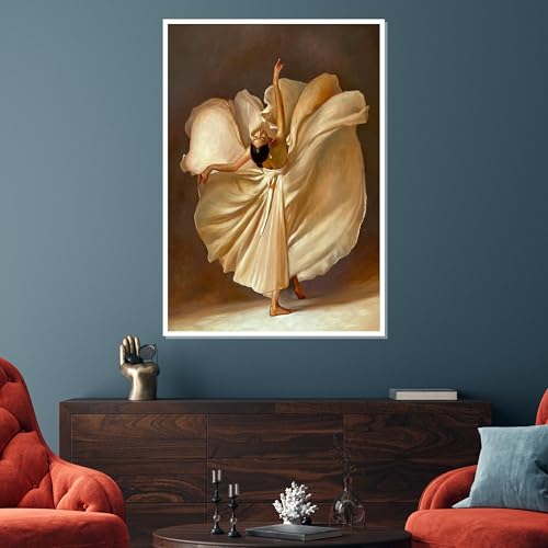 Toile danseuse élégante pour embellir un mur vide sans effort - 2