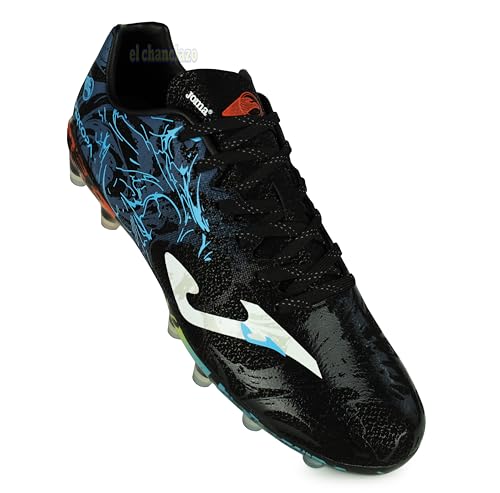 Joma Soccer Cleats Supercopa FG, 6.5-11 US – Precision Control for Firm Ground, Lightweight Microfiber Blanco Marino Royal Azul Negro Verde2