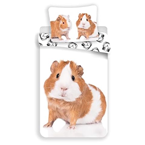 JFabrics Guinea Pig Cotton Bed Linen Set 140 x 200 cm Cover
