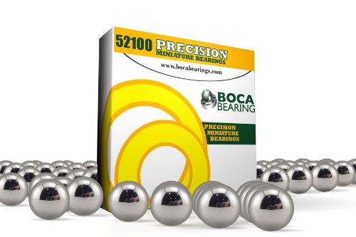 9/64 INCH Chrome Ball, Grade 25, (100 Count) 9/64 in Chrome GR.25 Balls (100)