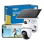 Tapo TC90 KIT 2K 3MP Solar Security Camera Outdoor Wireless,Security camera,Colour Night Outdoor Camera,360°AI Detection CCTV,IP65,No Hub Required,Alexa,Google Home,Flexible Storage,No Monthly fee