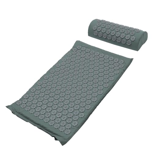 Oreillers de massage acupression pack portable ensemble de 2 coussins yoga