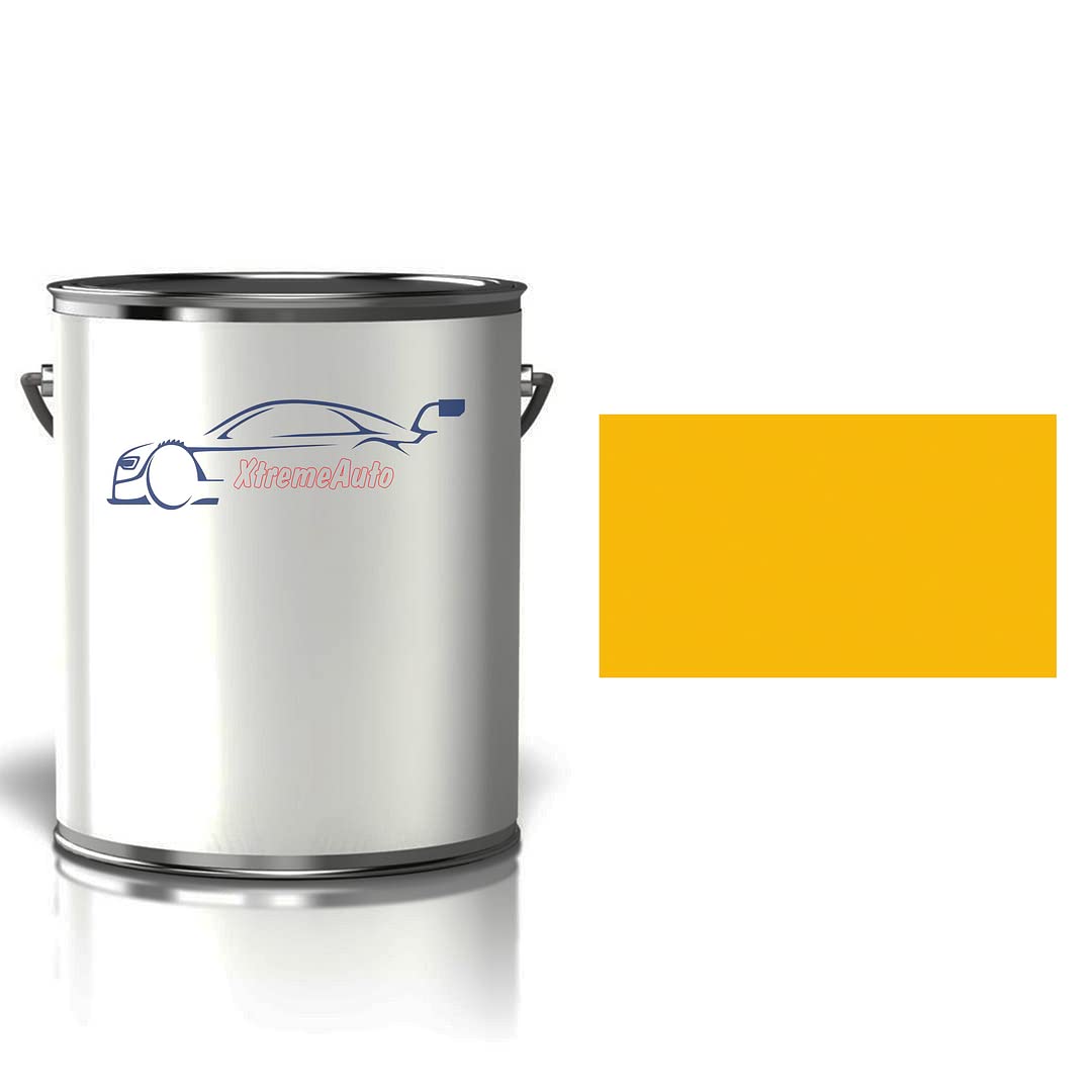 Xtremeauto RAL 1003 Signal Yellow 1000ml /1L RAL Paint Tin/Can Glossy Finish Paint DIY Indoor/Outdoor Perfect Finish Quick Dry Arts, Crafts, Furniture, Home, Garden โ image 1
