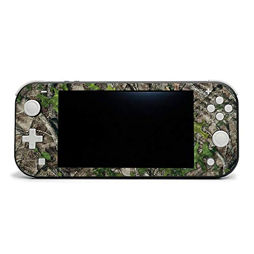 MightySkins Carbon Fiber Skin for Nintendo Switch Lite - HTC Green | Protective, Durable Textured Carbon Fiber Finish | Easy to Apply, Remove, and Change Styles | Made in The USA