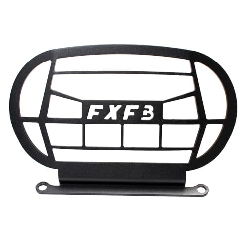 Cache calandre de phare moto noir pour Softail Fat Bob FXFB FXFBS 2018-2022