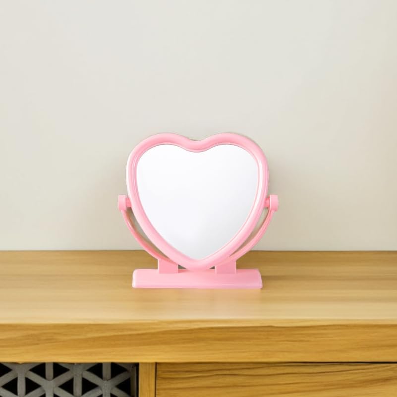 Espejo de Maquillaje Doble Corazón 5.9 x 5.3 in Amosfun miniatura 5