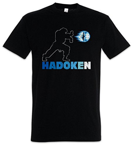 Urban Backwoods Hadoken II Men T-Shirt Black Size 5XL