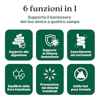 Fermenti Lattici ProbioticPet Gatto 60 CPR | Probiotici per l'Equilibrio Intestinale | Integratori per Gatti per Digestione, Feci Poco Formate, Salute Intestinale | Longevity Pet