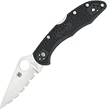 Spyderco Delica 4 Serrated.