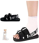 DEEYOTA Post Op Shoe for Broken Foot,Adjustable Medical Walking Boots,Fracture Shoes,for Foot Inj...