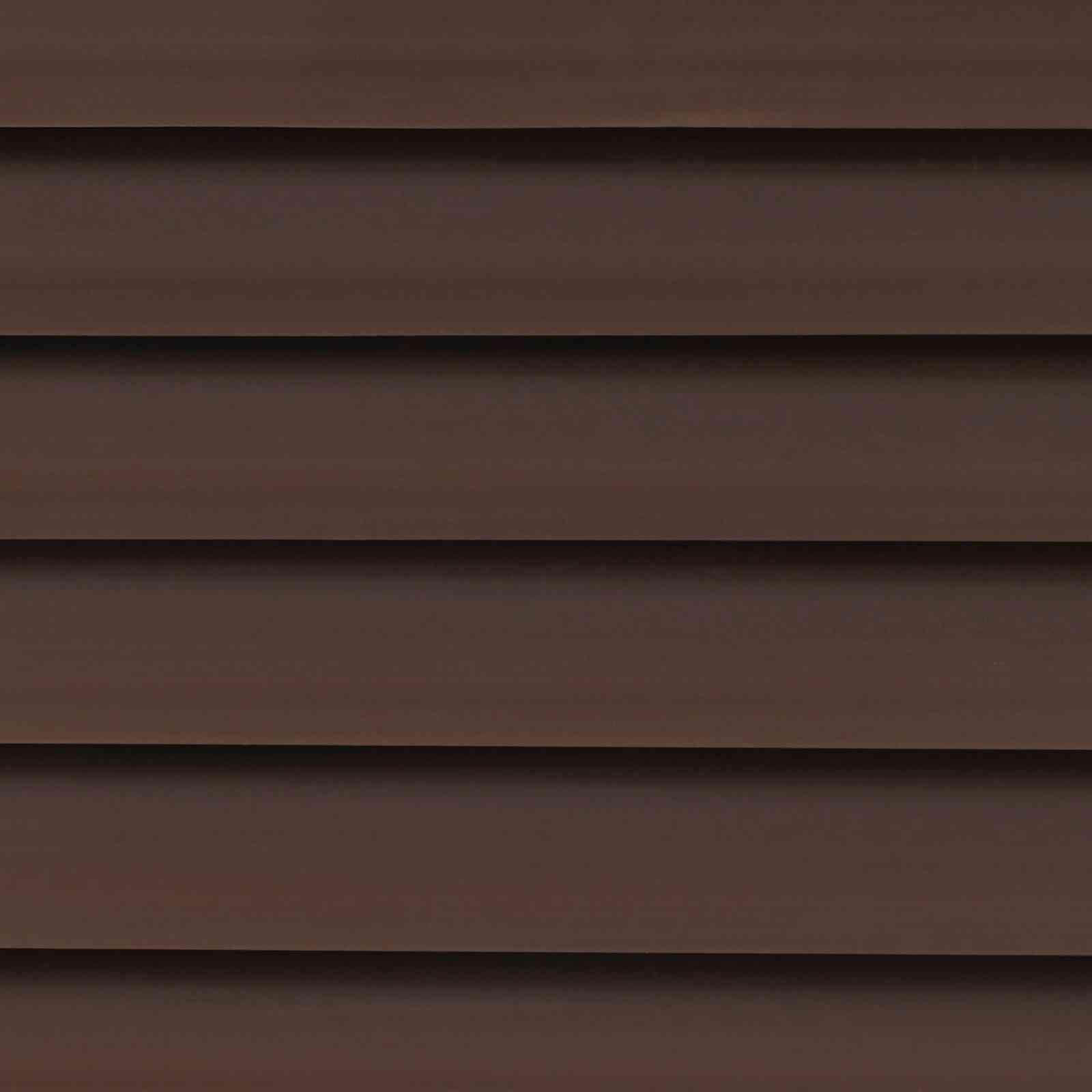 PVC-Jalousie, 150 x 140 cm, Braun, 25 mm | Modernes Design für den Schreibtisch, inklusive Drehstange, einfache Reinigung mit feuchtem Tuch