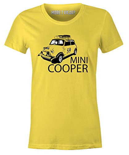 T-shirt femme jaune à manches courtes idéal pour un look décontracté