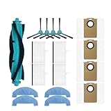 ZJFIOFWF メインサイドブラシフィルターは、MONSGA MS1 MAX、Q8 Max、Mova E10、Liectroux M70 Pro、Mamibot EXVAC700 Pioneerパーツと互換性があります。(020)