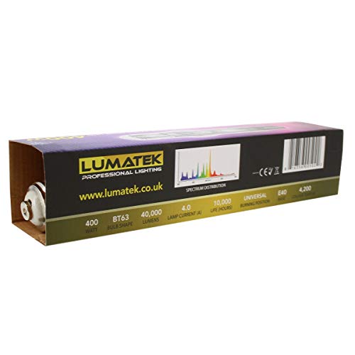 Bombilla / Lámpara de cultivo para Crecimiento MH Lumatek E40 (400W)