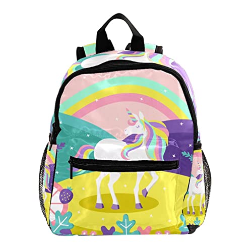 Sac à dos pour enfants multicolore léger avec bretelles confortables