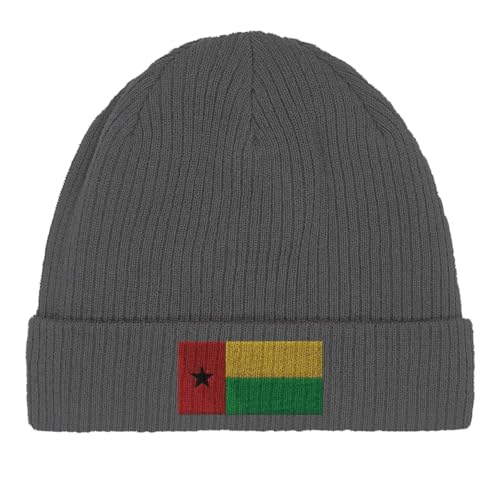 Bonnet en coton drapeau de la Guinée-Bissau avec maille respirante haute densité