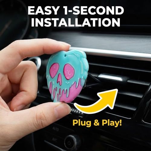 Image of Car Air Vent Clips,Car Air Fresheners Vent Clips Car Diffuser Vent Clip,Car Decoration Cute Car Interior Decor,Car Accessories for Women (2 Pcs Halloween Ghost)