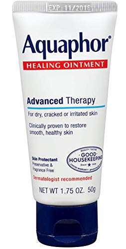 Aquaphor Healing Ointment - Protectant for Cracked Skin - Hands, Heels, Elbows, Lips, 1.75 oz, 3 Pack