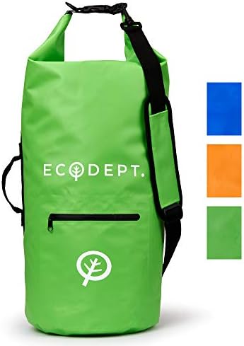 ECOdept Dry Bags Waterproof Dry Bag Backpack ~ 2 Shoulder Straps ~ 20L/30L/40L ~ for Travel, Kayaking, Boating, Swimming and All Watersports